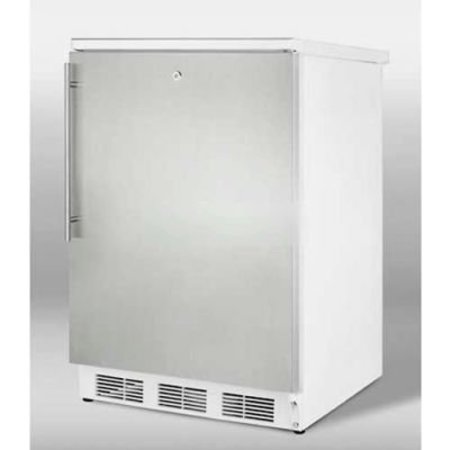 SUMMIT APPLIANCE DIV. Summit  Freestanding Refrigerator W/Lock 5.5 Cu. Ft. White FF7LWSSHV